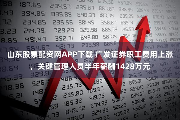 山东股票配资网APP下载 广发证券职工费用上涨，关键管理人员半年薪酬1428万元