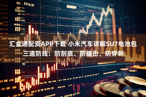 汇金通配资APP下载 小米汽车详解SU7电池包三道防线：防刮底、防撞击、防穿刺
